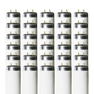 GoodBulb 48 Inch LED Tube | 18-Watt Medium Bi-Pin Base 5000K Daylight White  Light | 2800 Lumens T8 LED Hybrid Tube | Plug and Play or Ballast Bypass 
