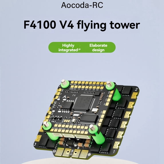 F4100 Reader Box F4100 V4 FPV Stack FC&ESC F405 V4 Flight Controller 100A AM32 3-8S ESC ...