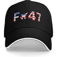 thumbnail image 1 of F47 Fighter Jet Hat Make America Fly Again Baseball Cap Casquette Trucker Hats, 1 of 8