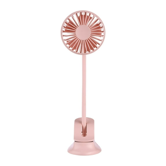 F5 Clip Fan with Mobile Power Multi-function Desktop Fan Portable Fan with Power Bank Function Pink