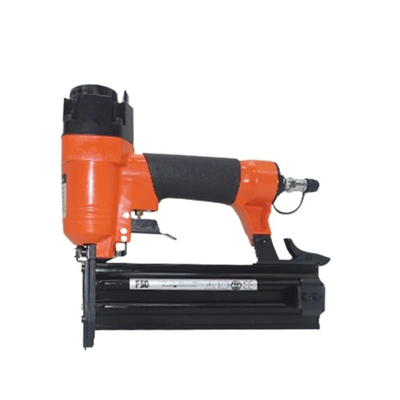 F50 Pneumatic Nail Gun Wood Frame Stapling Machine Stapler Furniture Air Nails Gun For Woodworking Nailer Tools ,Easy Adapter & Wide Applications