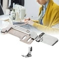 F503 Bent Sewing Machine Presser Foot Clip Down Hem Binder(3/16
