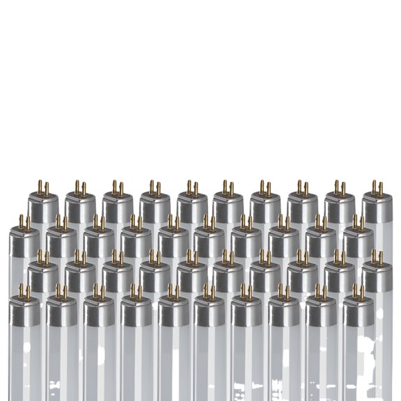 F54T5 54W 46 Inch T5 Fluorescent Light Bulb | 6500K Full Spectrum Medium Bi-Pin Base | 4950 Lumens 85 CRI 36000 Life Hours | Instant/Programmed Start | 40 Pack by GoodBulb