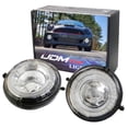 thumbnail image 1 of F56 Style Xenon White LED Halo Ring Style Daytime Running Light Feature Fog Lamps Assy For MINI Cooper R55 R56 R57 R59 R60 R61 etc, 1 of 9