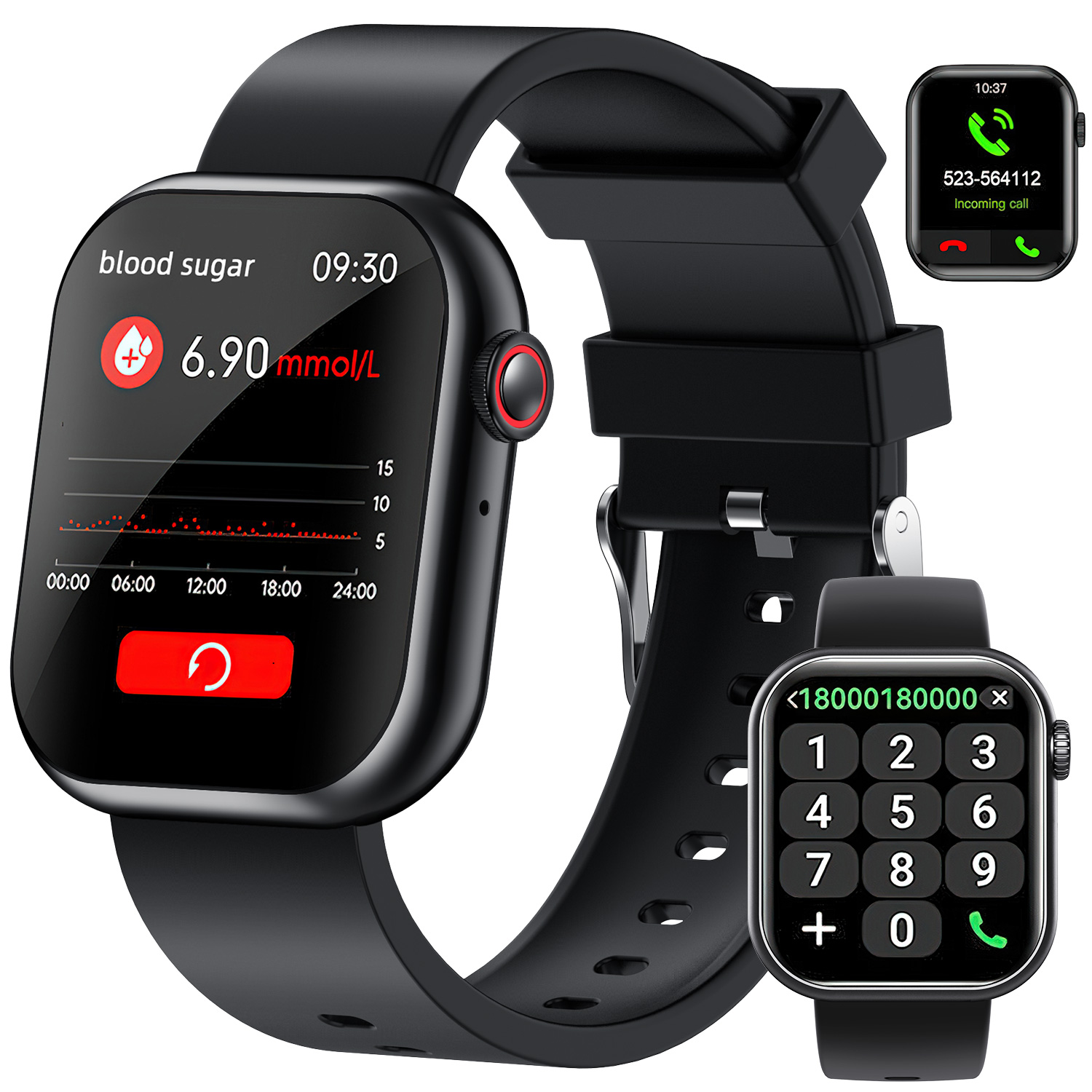 Fitness Tracker HR, Activity Tracker Watch with Heart Rate Monitor, Waterproof Smart Fitness