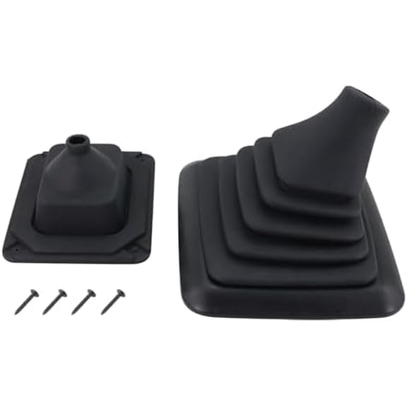 F5TZ-7277-BA Shifter Lever Shift Boot Cover Compatible with 1990-1997 Ford F150 F250 F350 Bronco Manual Transmission Gear Change Boot Replace# F5TZ7277BA$$Vehicle Parts & Accessories