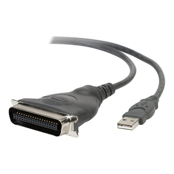 F5U002V1 Belkin USB to Parallel Printer Cable Adapter - 6 ft - 1 Pack - 1 x Centronics Male Parallel - 1 x Type A Male USB - Black