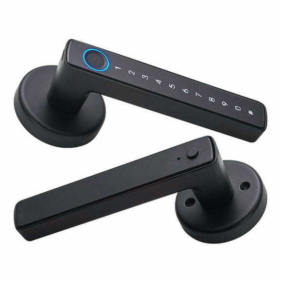F6 Tuya Bluetooth Smart Fingerprint Door Lock Electronic Keypad RFID Keys App Control Waterproof for Home and Hotel