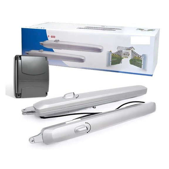 F600 Engine Motor System Automatic Door DC24V Double Arm Swing Gate Driver 350kg Actuator Suit Gates Opener