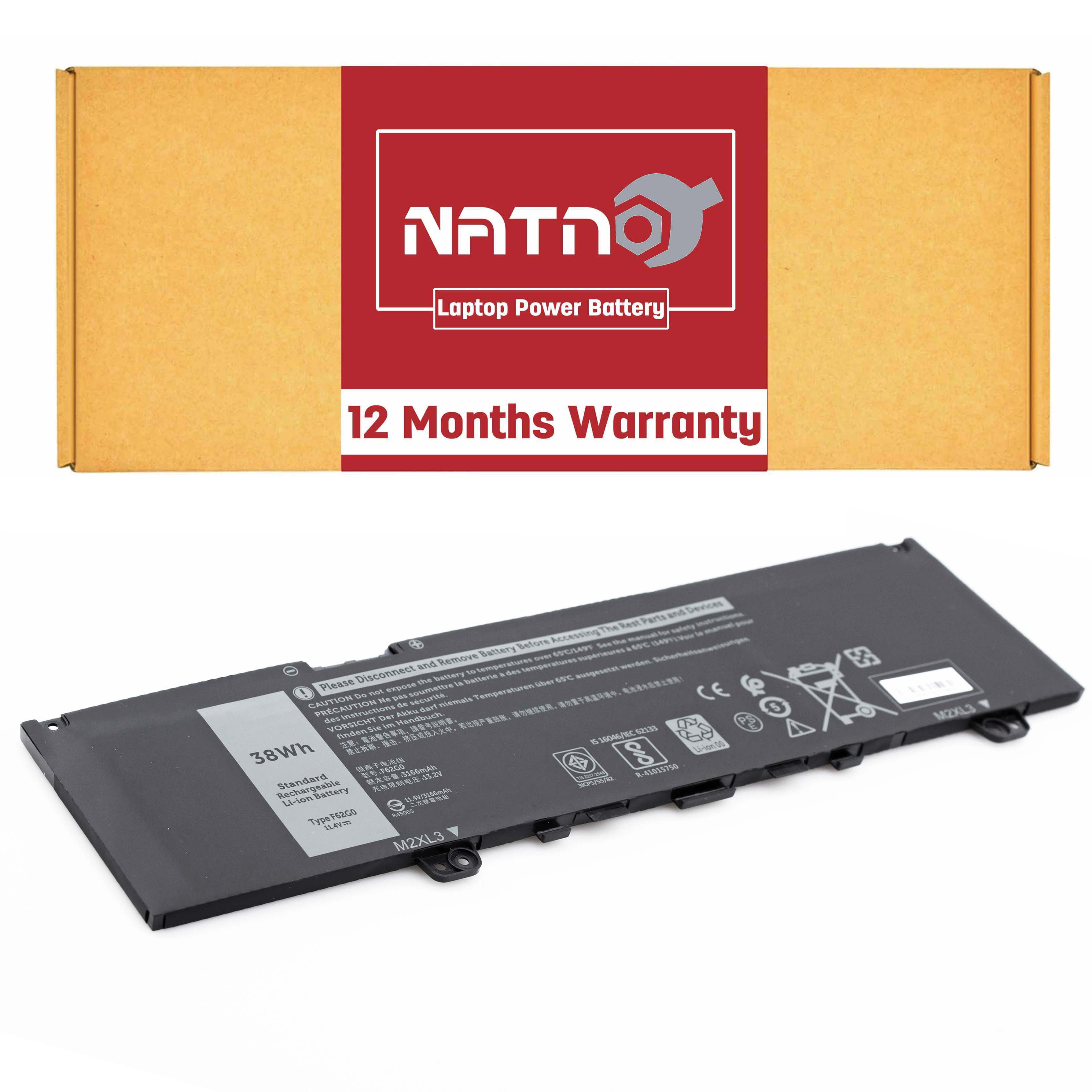 Amazon.com: Fully. F62G0 Replacement Laptop Battery