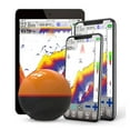 thumbnail image 1 of F68 Wireless Fish Finder Depth Echo Sounder Dual Frequency Sonar Alarm Transducer Fishfinder ,Clear Depth Display, 1 of 5