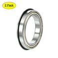 thumbnail image 1 of F6806ZZ Flange Ball Bearing 30x42x7mm Double Shielded Chrome Steel Bearings 2 pcs, 1 of 5