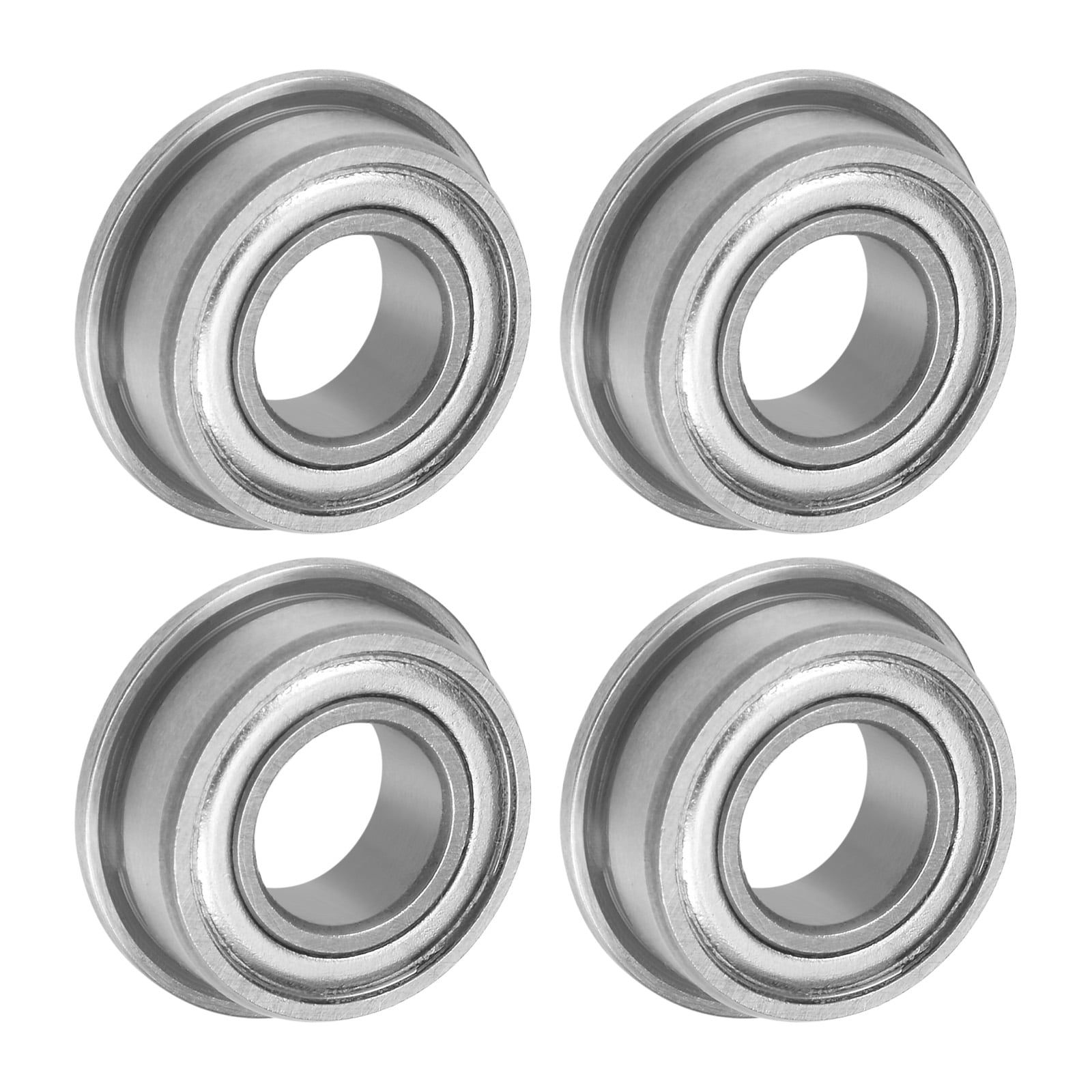 F687ZZ Flanged Ball Bearing 7x14x5mm Double Shielded Chrome Steel ...
