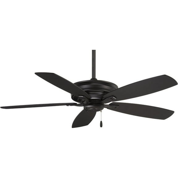 F695-CL-Minka Aire Fans-Kafe - - Ceiling Fan in Traditional Style - 15 inches tall by 52 inches wide