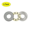 thumbnail image 1 of F7-17M Miniature Thrust Ball Bearings 7mmx17mmx6mm Chrome Steel with Washers 2 Pcs, 1 of 5