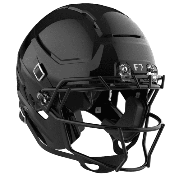 F7 AiR YOUTH STOCK HELMET Medium / Molded Gloss Black