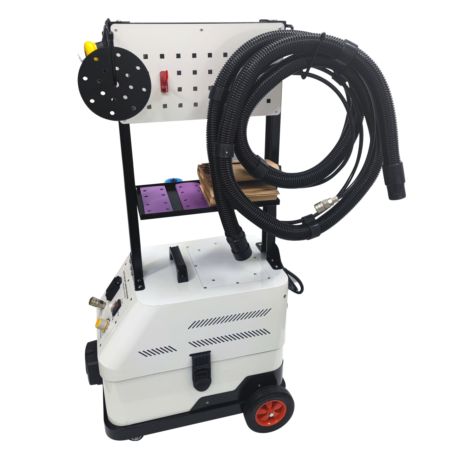 F7 Dry Mill Dust Free Sanding Machine Double Grinding Head Gas ...