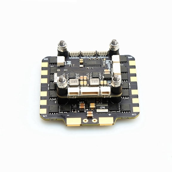 F722 Stack F7 Flight Controller BLHELI-S 90A 4in1 ESC 30.5X30.5mm 3-6S for RC FPV 13inch 15inch Freestyle Drones Parts,1 * F722 Stack Kit,Black