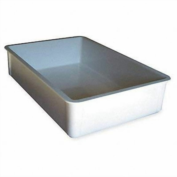 F8686 Stacking Container HD L 25 3/4 D 6 White