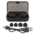 thumbnail image 1 of F9‑10 CD Pattern Tri‑Display Bluetooth 5.0 Earplug True Wireless Earphone Noise Reduction, 1 of 8