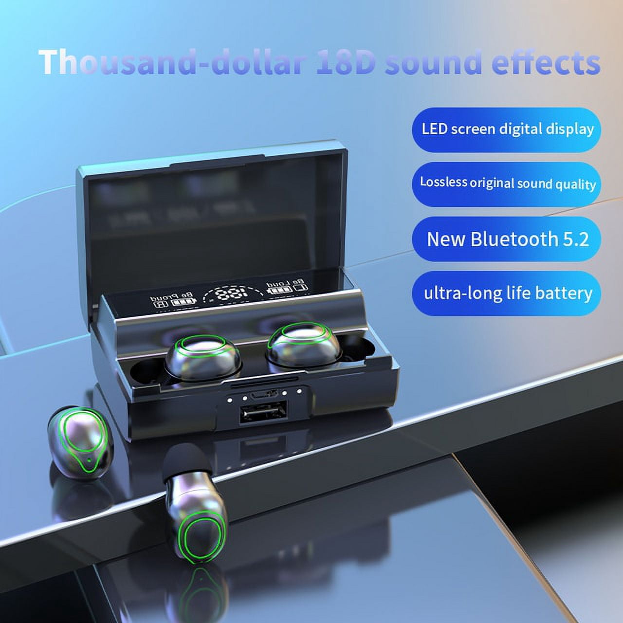 F9 5c Tg01 Tg02 Tg T16 Gt3 Plus Whosale Drop Shipping Bluetooth Earphone Wireless Headphone Earbuds Microphone Headset With Box - Earphones &amp; Headphones