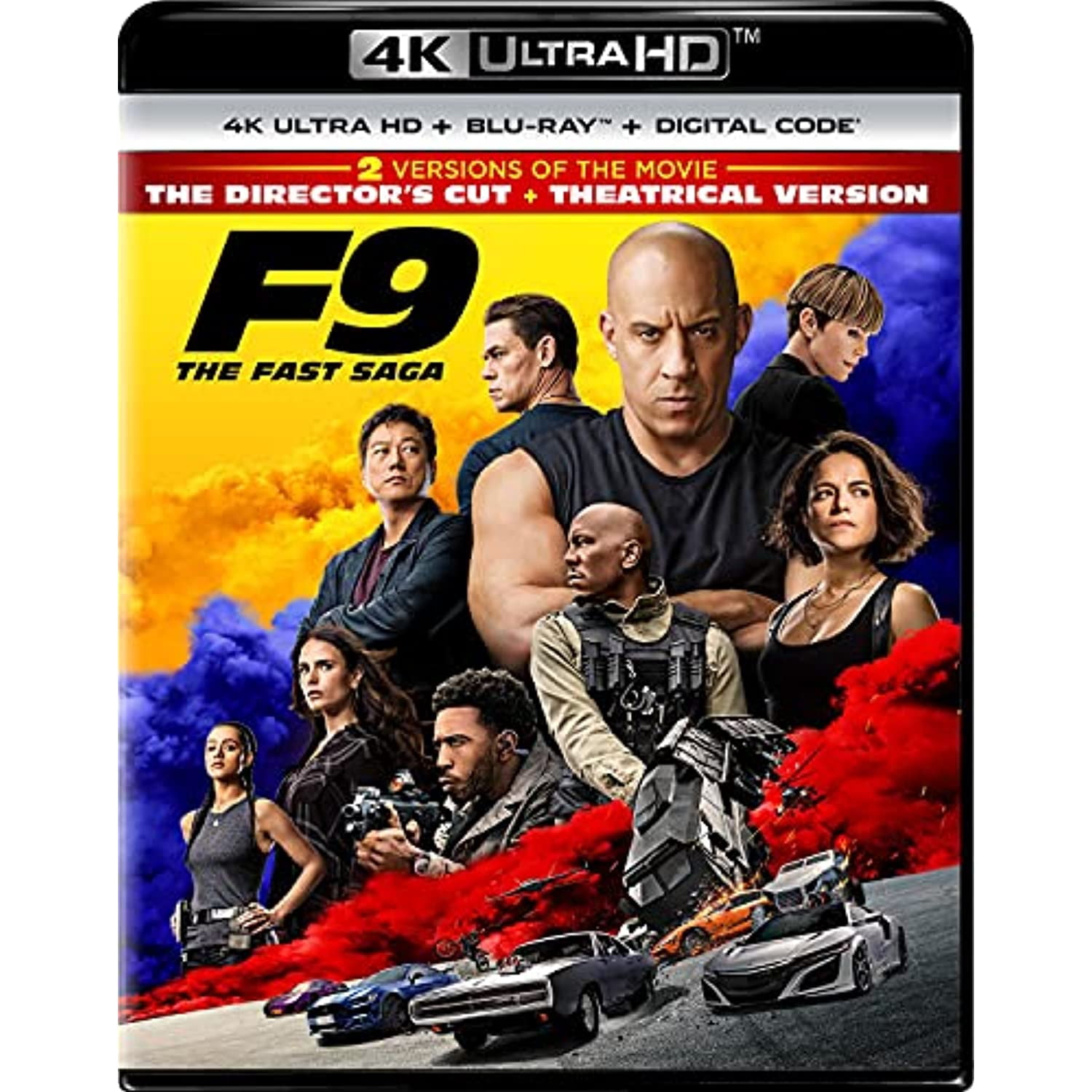 SDS, F9: The Fast Saga 4K UHD + Blu-ray, UHD, Action Thriller