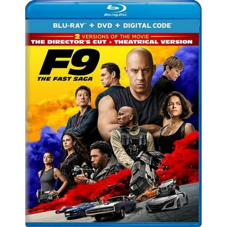 F9: The Fast Saga (Blu-ray + DVD + Digital Copy), Universal Studios, Action & Adventure