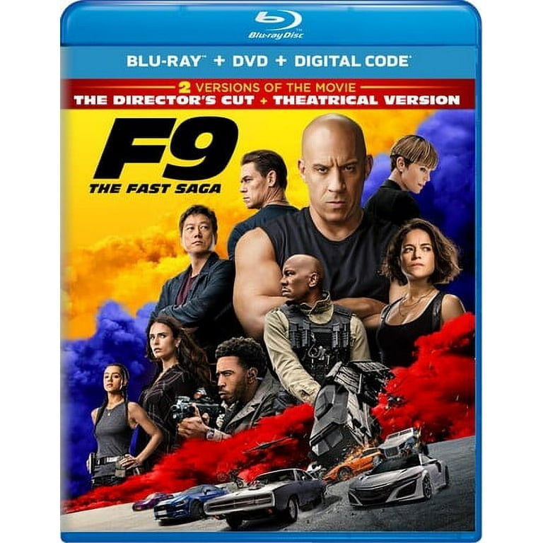 F9: The Fast Saga (Blu-ray + DVD + Digital Copy) 