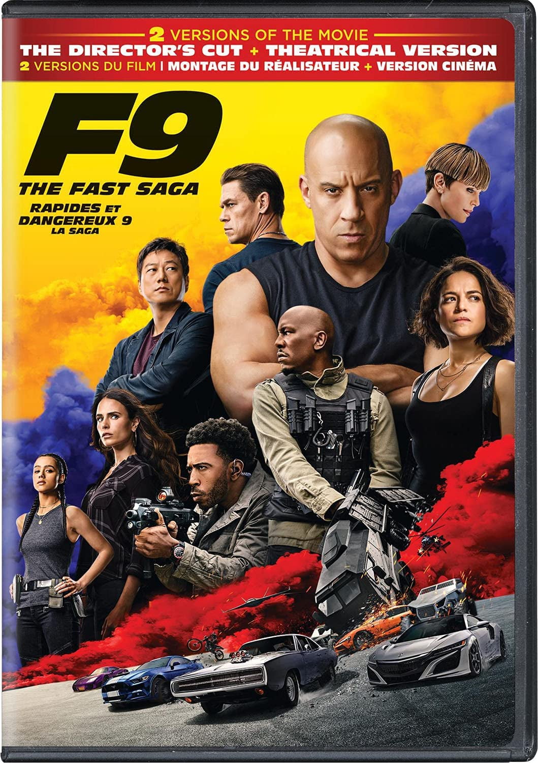 F9: The Fast Saga (DVD), image size:1059x1500