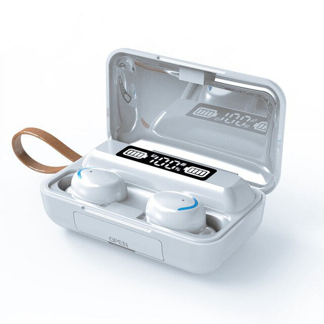 F9 Tws Bluetooth 5.1earphones Led Display Wireless Hifi Stereo Headphones Waterproof In-ear Touch Control Earbuds For Xiaomi - Earphones &amp; Headphones