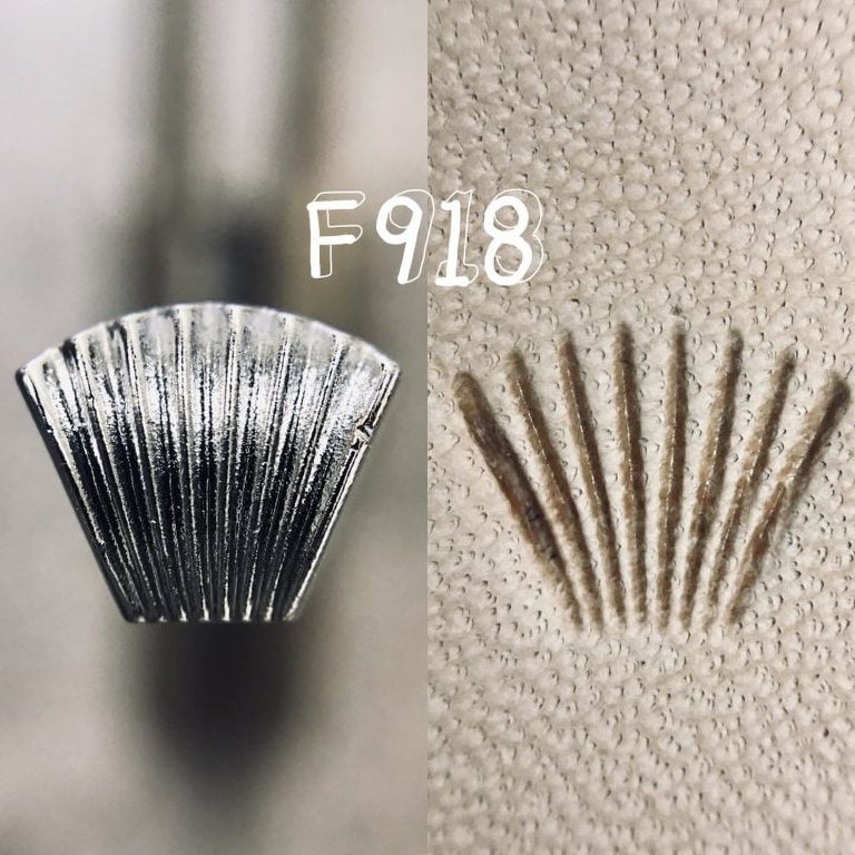 F918 Figure Carving Leather Stamp OKA Japan - Walmart.com