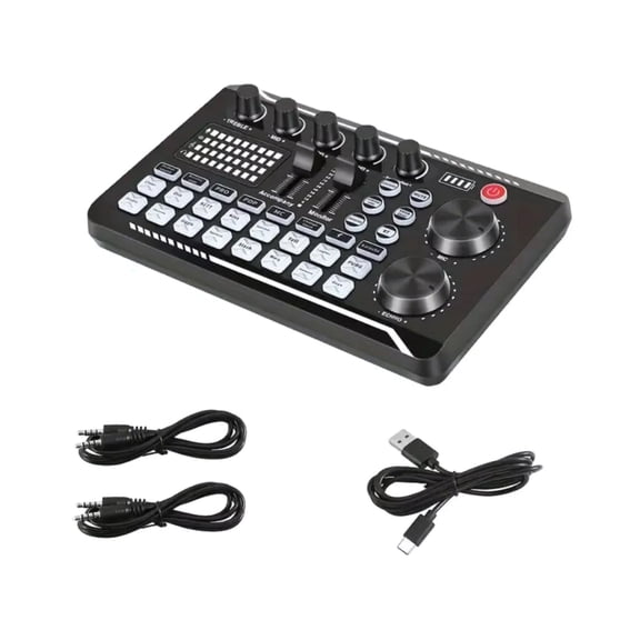 F998 Sound Card Podcast Recording Equipment Mixer Voice Live DJ Audio Bluetooth TAPDRA Spare Part
