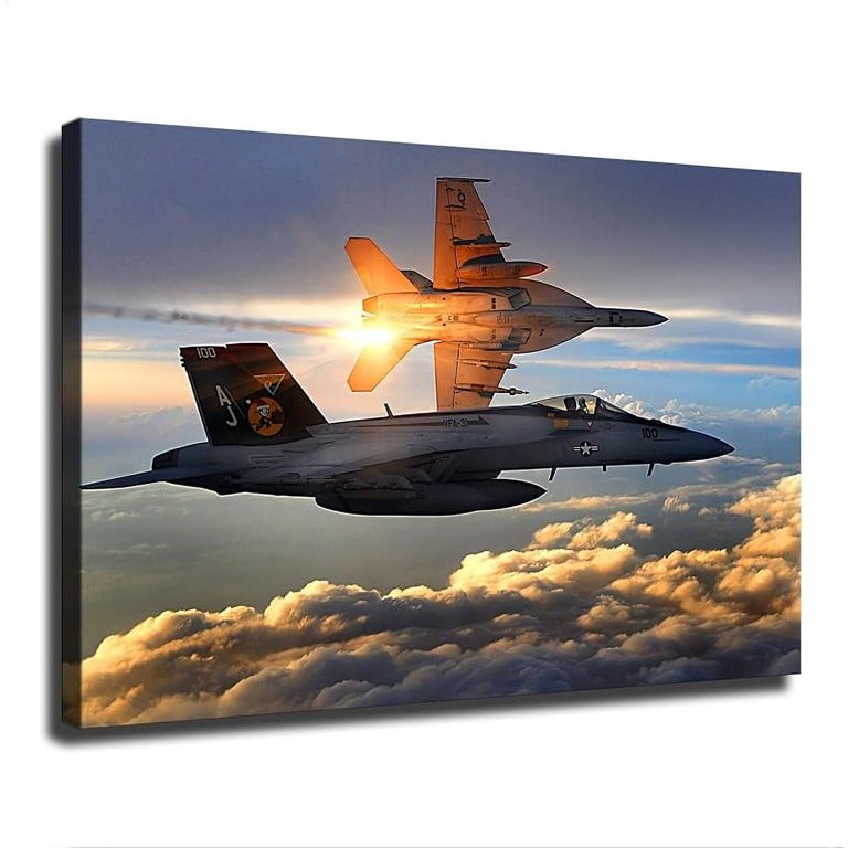 FA 18E Super Hornet Photo Photograph Airplane Aircraft Fighter Jet