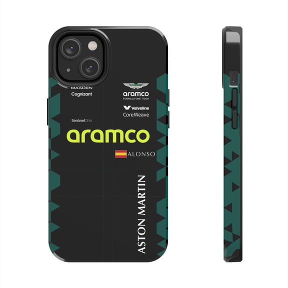 FA ALO AMR Racing US GP race suit 2025 Formula racing Tough Phone Case - Samsung S26