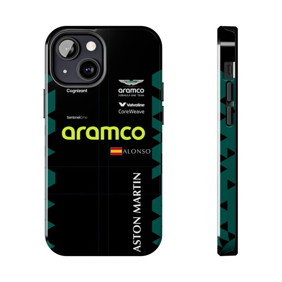 FA ALO AMR Racing US GP race suit 2025 Formula racing Tough Phone Case - iPhone 13 Mini