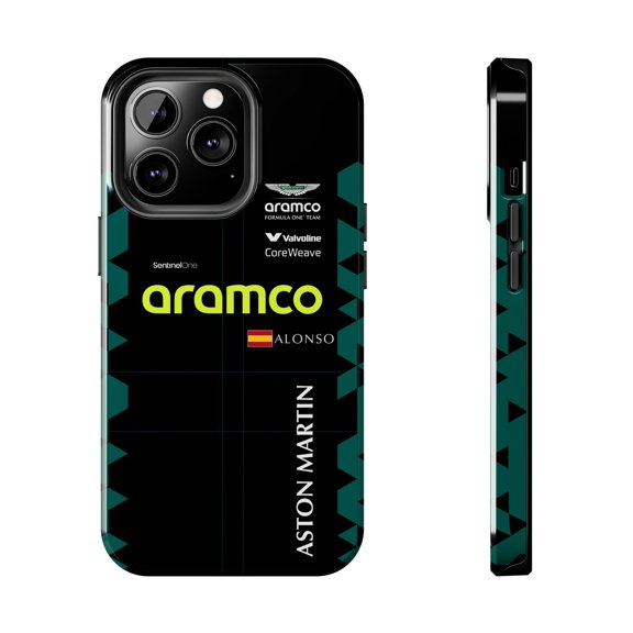 FA ALO AMR Racing US GP race suit 2025 Formula racing Tough Phone Case - iPhone 13 Pro