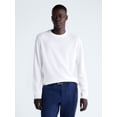 thumbnail image 1 of Free Assembly Men’s Cashmere Crewneck Sweater with Long Sleeves, Midweight, Sizes XS-2XL, 1 of 6