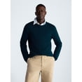thumbnail image 1 of Free Assembly Men’s Cashmere Crewneck Sweater with Long Sleeves, Midweight, Sizes XS-2XL, 1 of 6
