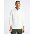 thumbnail image 1 of Free Assembly Men's Shawl Collar Fleece Sweatshirt, Sizes S-3XL, 1 of 5