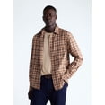 thumbnail image 1 of Free Assembly Men's Plaid Button Down Cotton Shirt, Sizes XS-3XL, 1 of 6