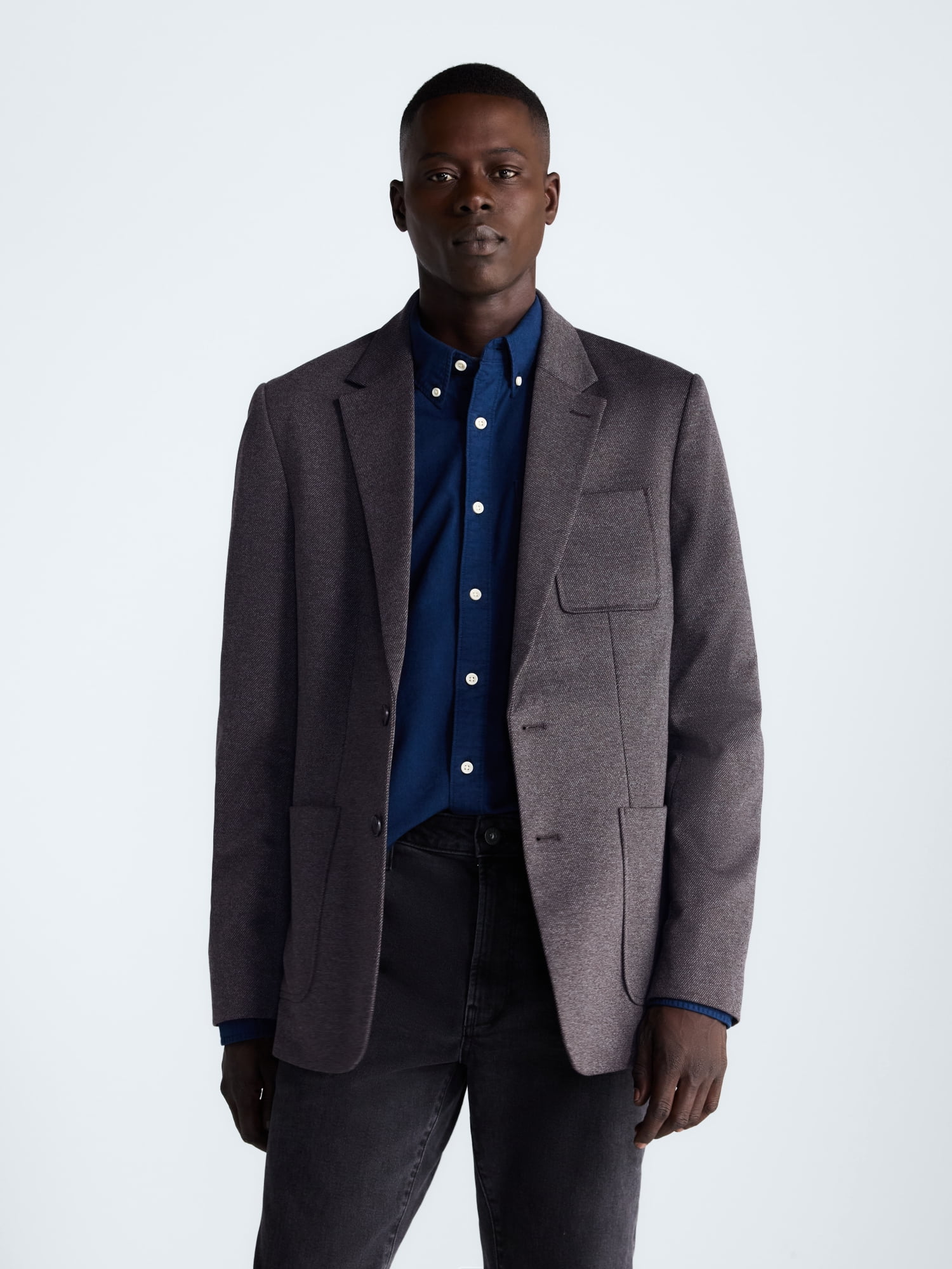 Free Assembly Men's Knit Sport Coat, Sizes XS-3X