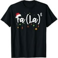thumbnail image 1 of FA (LA)8 Funny Christmas Santa Fa La Math T-Shirt, 1 of 3