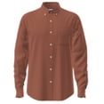 thumbnail image 1 of Free Assembly Men's Button Front Oxford Shirt with Long Sleeves, Sizes S-3XL, 1 of 6
