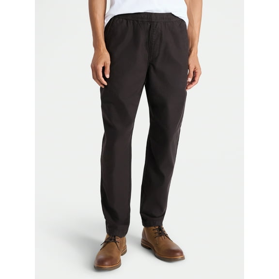 Free Assembly Men's Pull-On Trousers, Sizes S-3XL