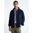 thumbnail image 1 of Free Assembly Men's Cotton Ranch Jacket with Long Sleeves, Sizes XS-3XL, 1 of 8