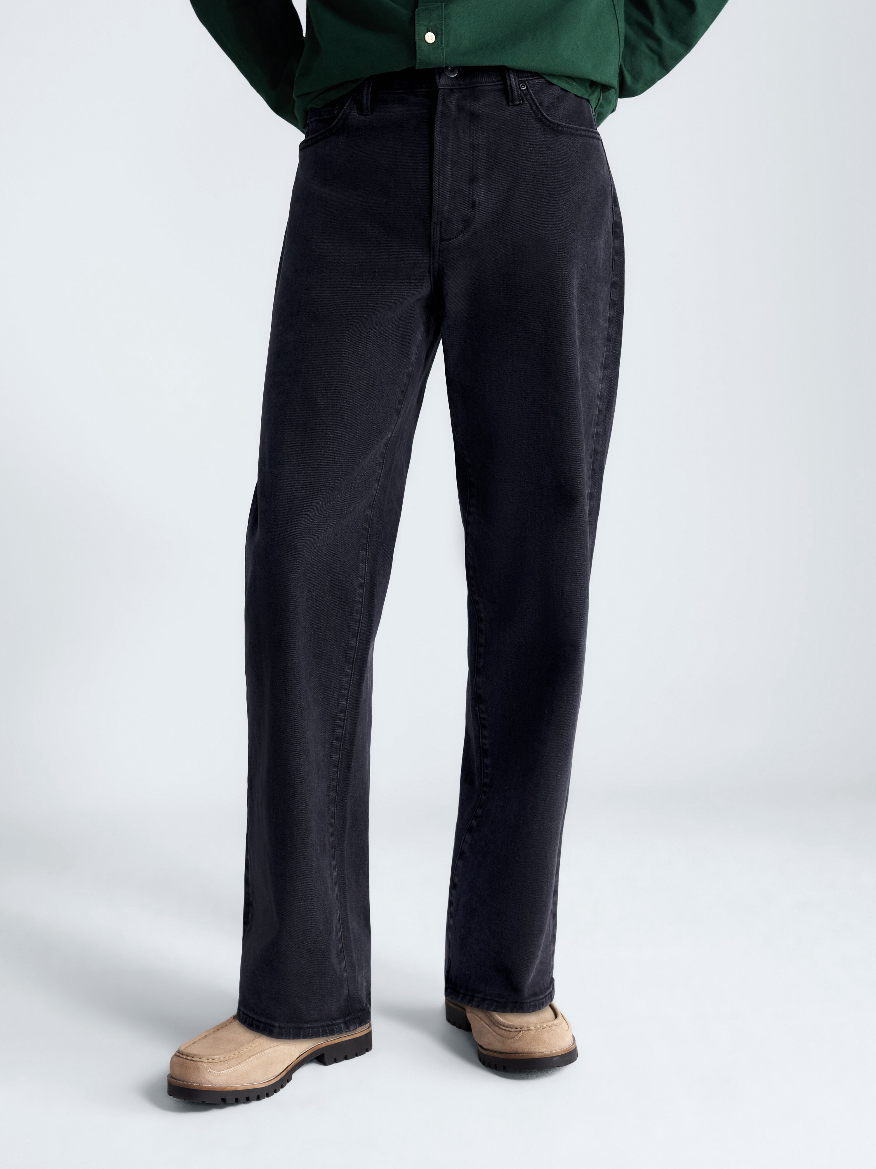 Free Assembly Men's Loose Fit Jeans, Waist Sizes 29-40