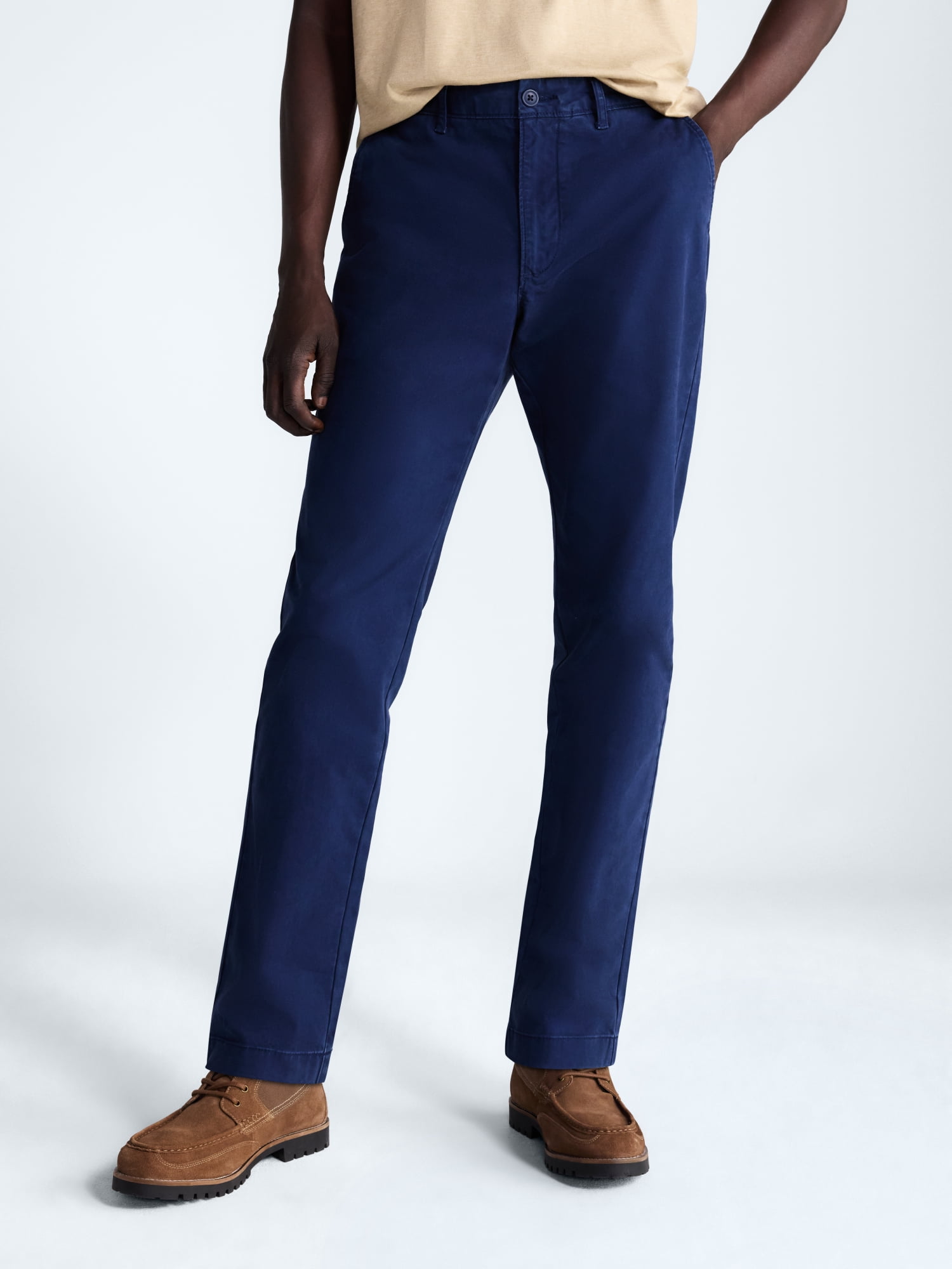 Free Assembly Men's Slim Fit Chino Pants, Waist Sizes 29-40