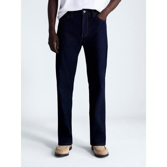 Free Assembly Men's Straight Fit Denim Pants, Sizes 29-40