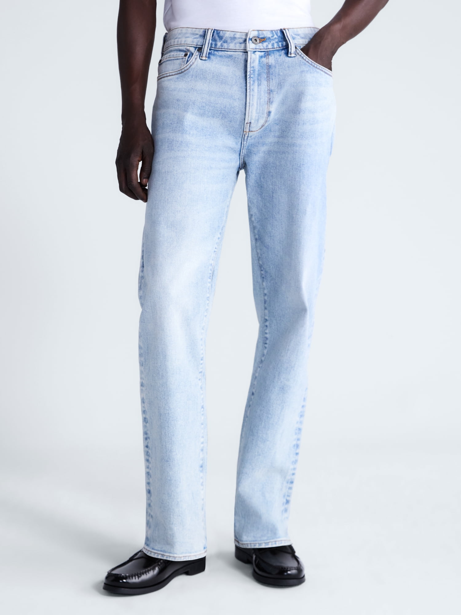 Free Assembly Men's Straight Fit Jeans, Waist Sizes 29-40