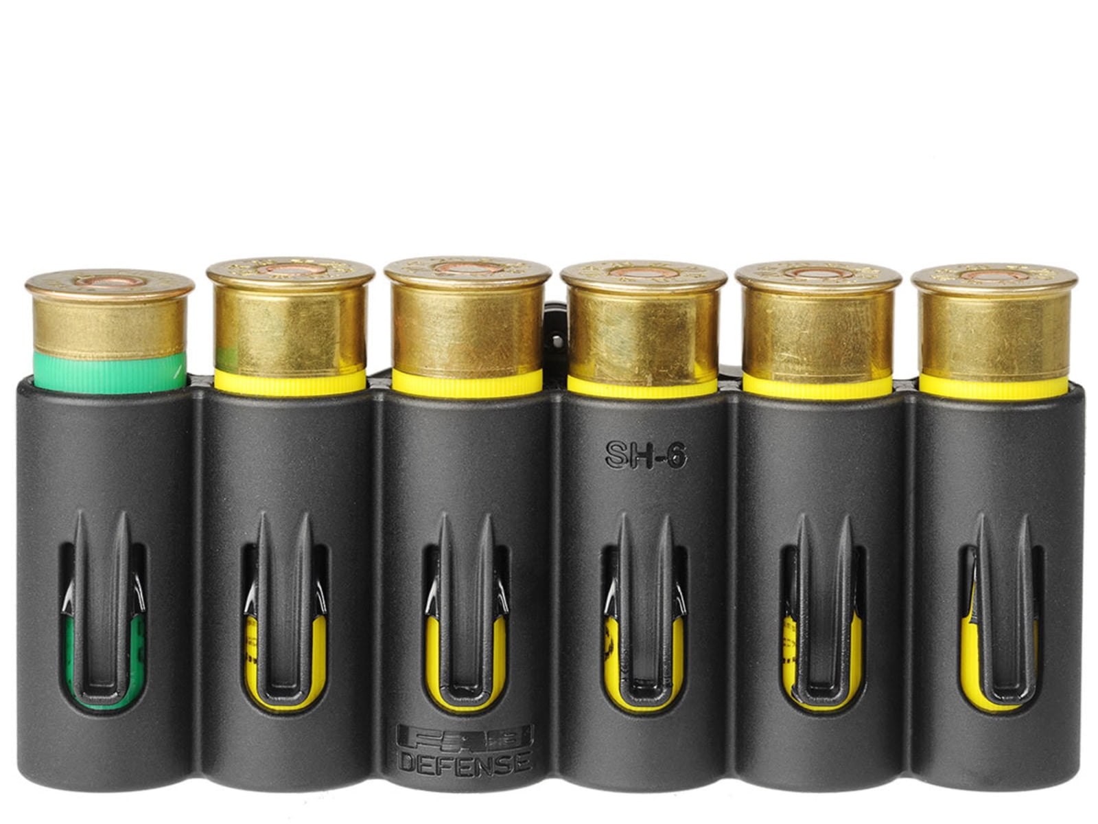 FAB Defense QR Picatinny Shotgun Shell Holder, 20 Ga., Black, FX-SH6